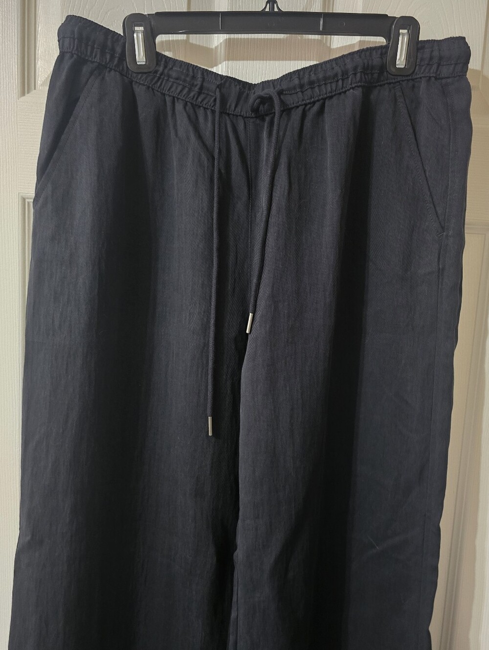 Calypso St. Barth Wide Leg Flowy Soft Lyocell Stretch Waist Loose Pull On Pants. - Picture 2 of 11